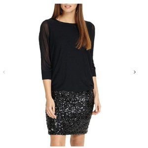 NWT Phase Eight Geonna Sequin Knit Dress